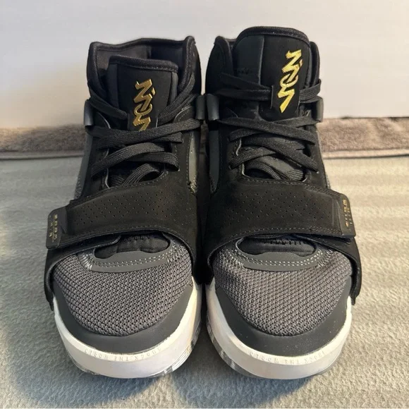 Jordan | Shoes | Size 7 Jordan Zion 2 Tb Black Metallic Gold  display picture 3